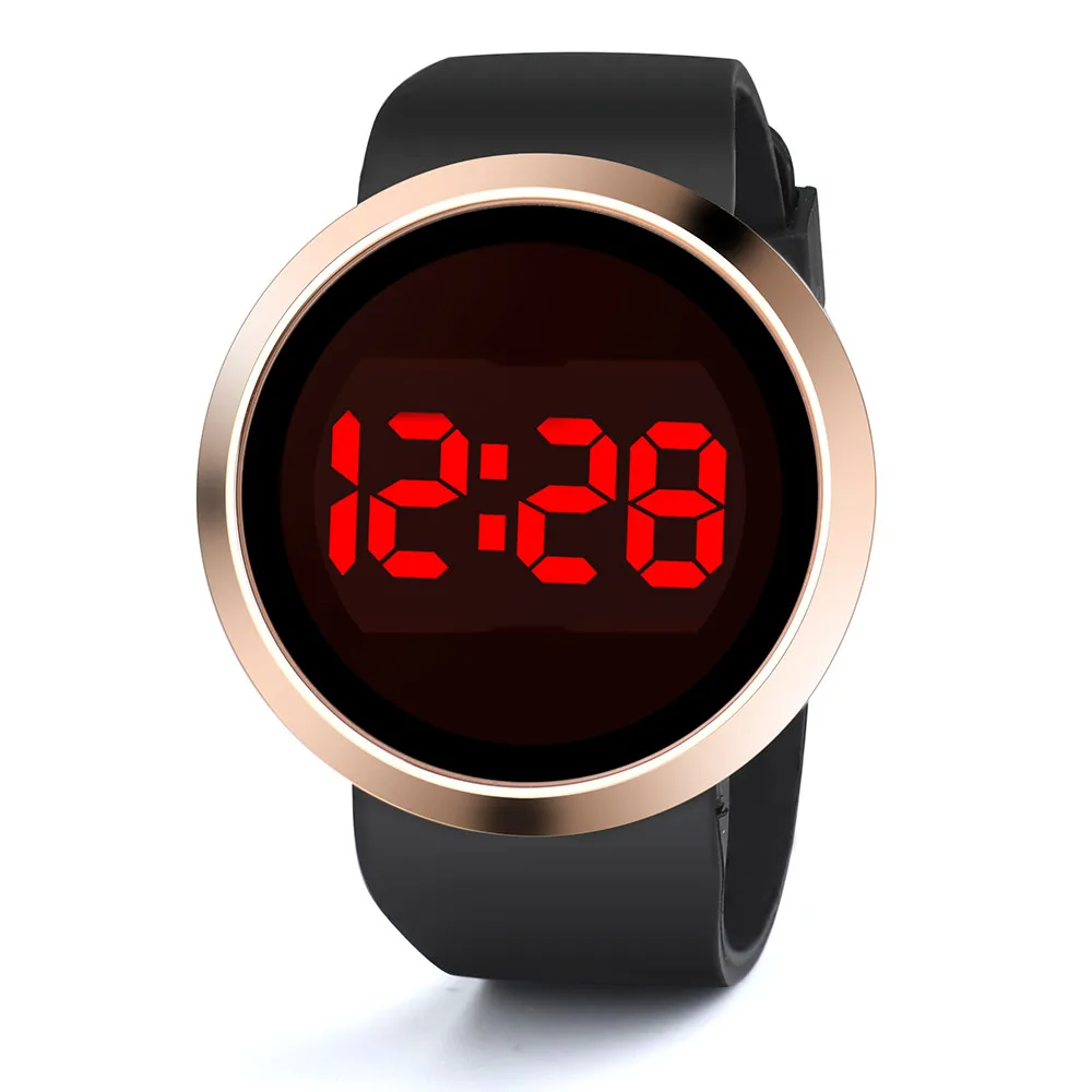 led digital touch screen watch