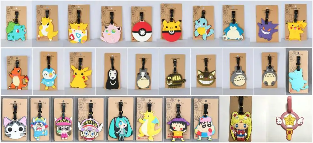 sailor moon luggage tag
