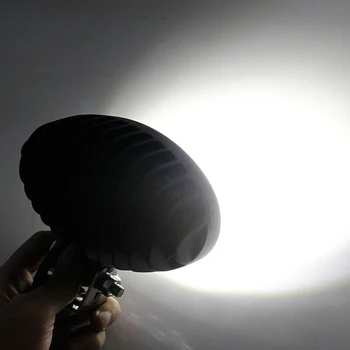 

Tractor LED Flood Fog Light Waterproof 6000K 5inch Oval Work Lamp Truck