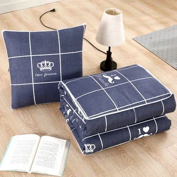 

Pillow Quilt Dual-use Office nap Pillow Multifunctional Pillow Quilt Folding Blanket Air Conditioning Quilt