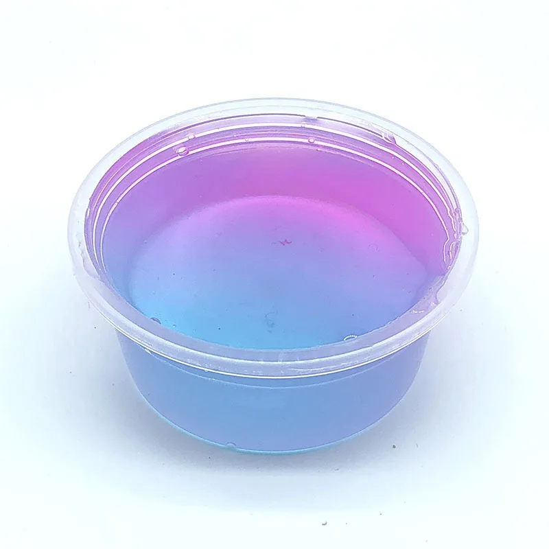 Afdswg Sticky Squishy Slime Crystal Mud Glaseado Lake Transparent Mud Decompression Toy Squishy's Squishies Toy Extrusion - Цвет: 60ml