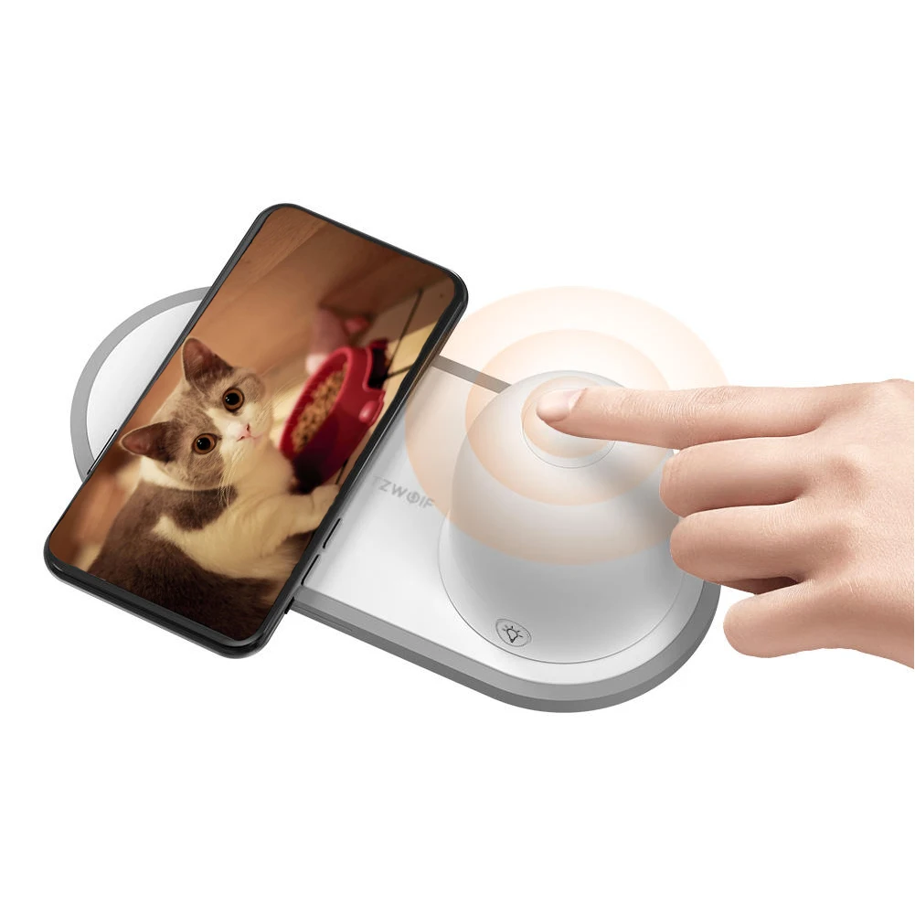 Мобильный телефон нескользящий ночник набор Pad QI быстрый тип C домашний многофункциональный съемный декор Магнитный светодиодный беспроводной зарядное устройство