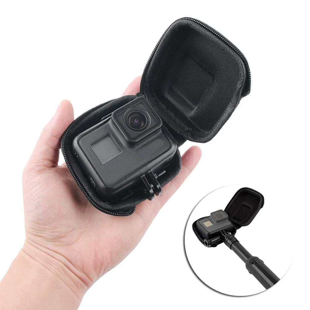 Мини ящик для хранения EVA чехол GoPro Hero 7 6 5 черный серебристый белый защитная сумка