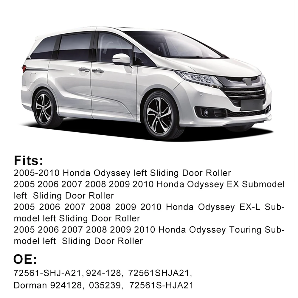 SPEEDWOW левый и правый Мощность раздвижные двери центр мужской ролик для Honda Odyssey EX EX-L Harley Touring Модель 2005 2006 2007 2008 2009 2010