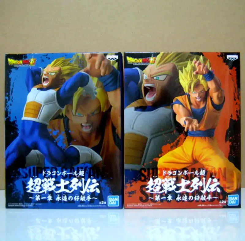 muñecos de goku y vegeta