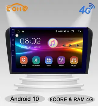

Android 10.0 Octa Core 4+64G Gps Bluetooth Multimedia Car Radio Android For Mazda 3 2008-2013