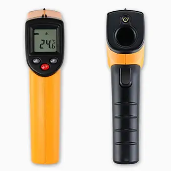 

Handheld Non-Contact Ir Infrared Thermometer Digital Lcd Laser Industrial Measurement Surface Temperature Meter