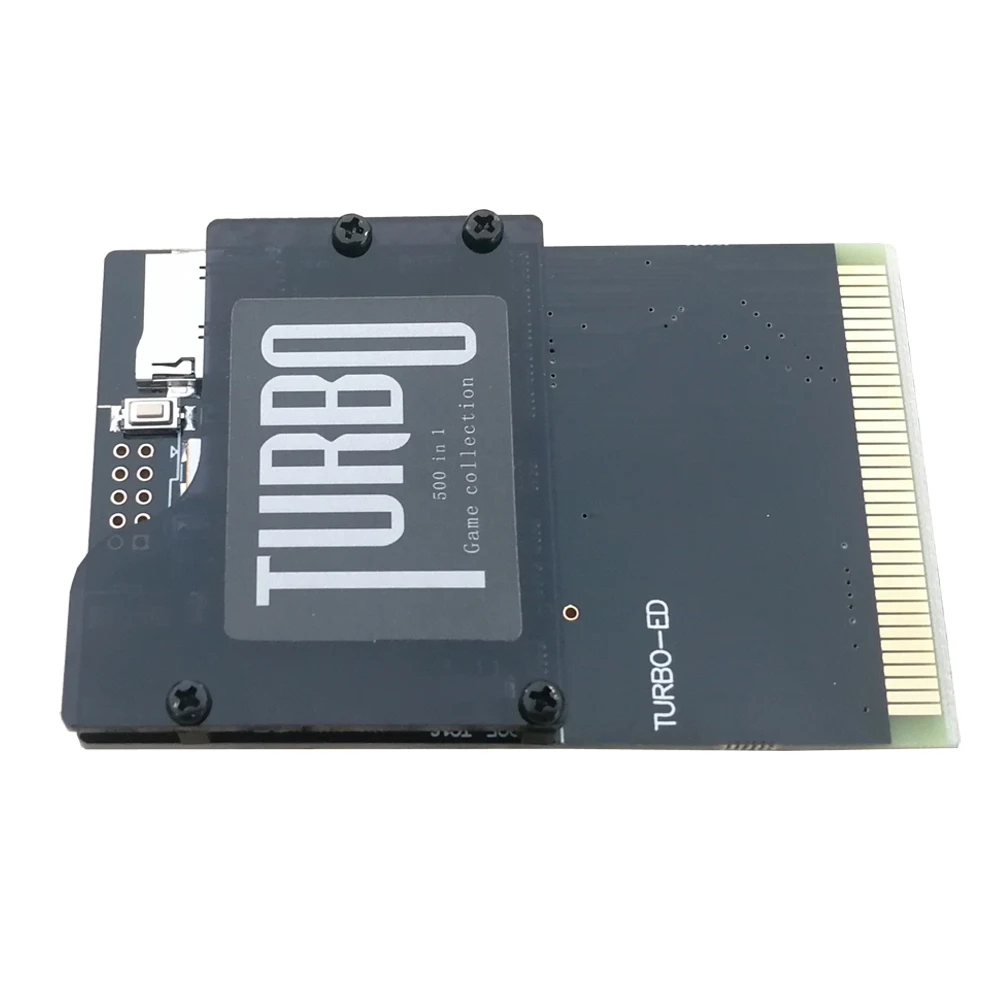Tarjeta de juego TURBO 500 en 1 para consola PCE pc engine, compatible con ever drive GrafX y GT handhelds
