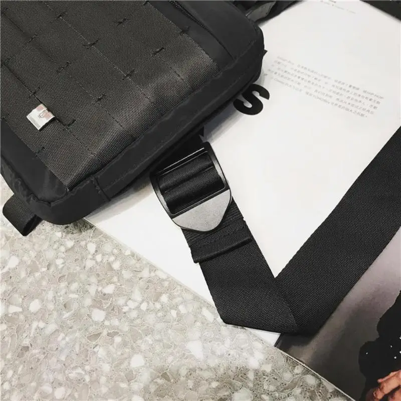 Outdoor Climbing Harness Chest Rig Bags Hip Hop Nylon Waist Packs Women Men