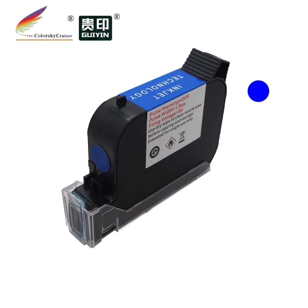 Cartucho de Tinta Rápido do Inkjet de Eco para o Codificador Altura de Impressão 600dpi da Impressora do Código do Jato de Tinta Solvente Seco Acessível Esperto q r 1 - 2 12.7mm S127 - Imagem 6