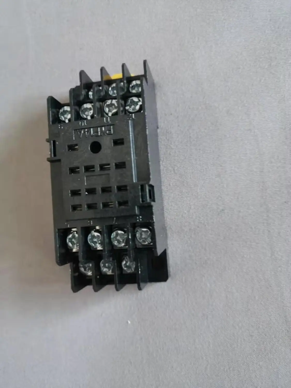 Промежуточное реле MY4NJ маленькое электромагнитное реле питания с базой 14 контактов DC12V AC12V DC24V AC24V AC220V - Габаритные размеры: relay base