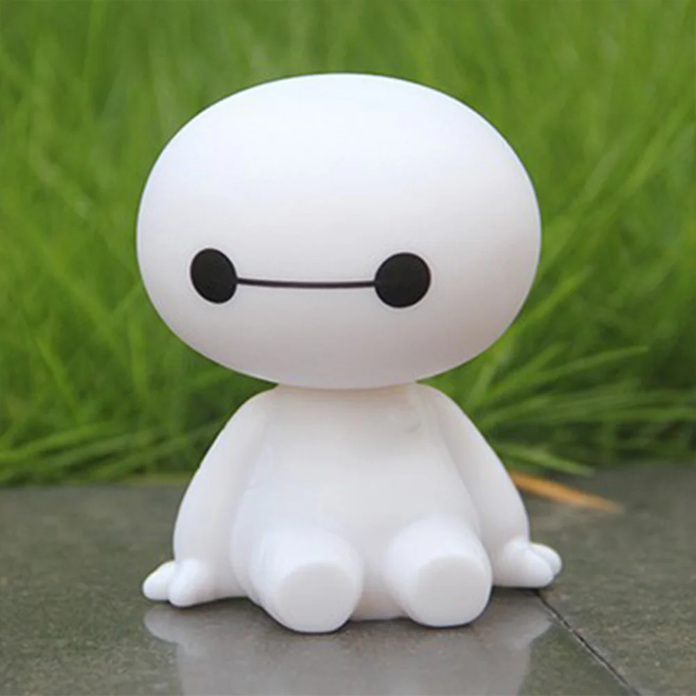 Cute Cartoon Shaking Head Doll Figure on Car Ornaments Auto Interior Car Styling Doll Toys For Car Home Decoration Accessories