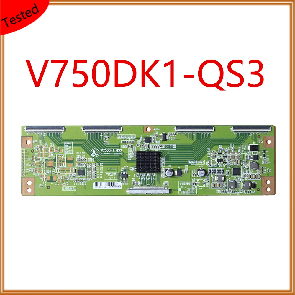 V750DK1 QS3 для спортивной экшен камеры 4K ТВ T Con плата Дисплей оборудование тест De