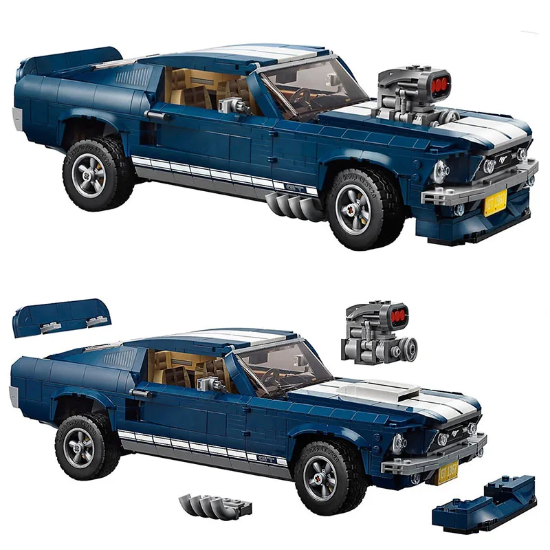 Ford Mustang 21047 Creator Expert строительные блоки кирпичи игрушки подарки для детей Совместимость 10265