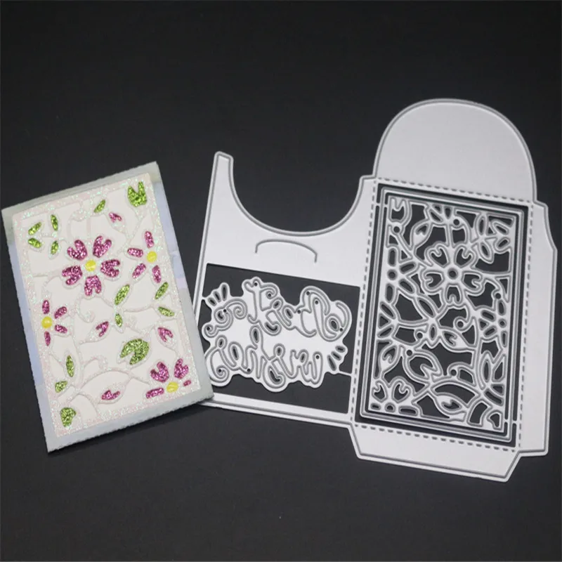 Arc hollow Lace Metal Cutting Dies Stencil DIY Scrapbooking Card Embossing Craft