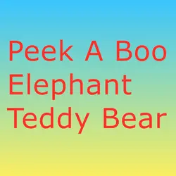 30 см Peek a Boo слон плюшевый мишка плюшевая игрушка