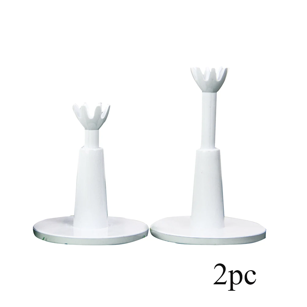 2Pcs/pack Driving Range Training Aids Golf Tee Accessories Outdoor Practice Stability Low Friction Adjustable Height Ball Holder