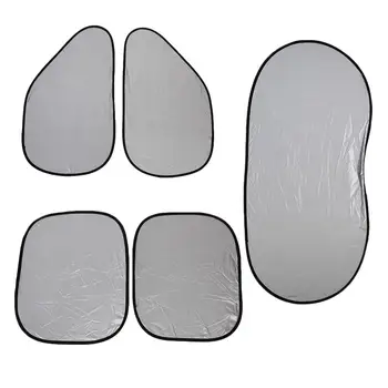

Durable Auto Sun Visor Motorcycle SunShade Portable Cloth for Windshield Block Cover Protector SUV for 6pcs/Set