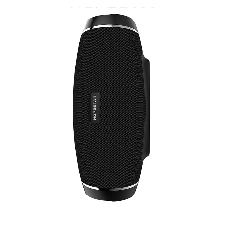 Портативный Bluetooth динамик наружный водонепроницаемый беспроводной аудиоколонки MP3 TF Аудио с микрофоном для смартфона huawei - Цвет: Черный
