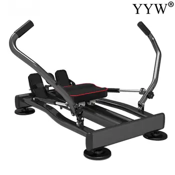 

Home Fitness Full Motion Rowing Machine Rower w/ 350 lb Weight Capacity and LCD Monitor arm strength abdominal muscle training