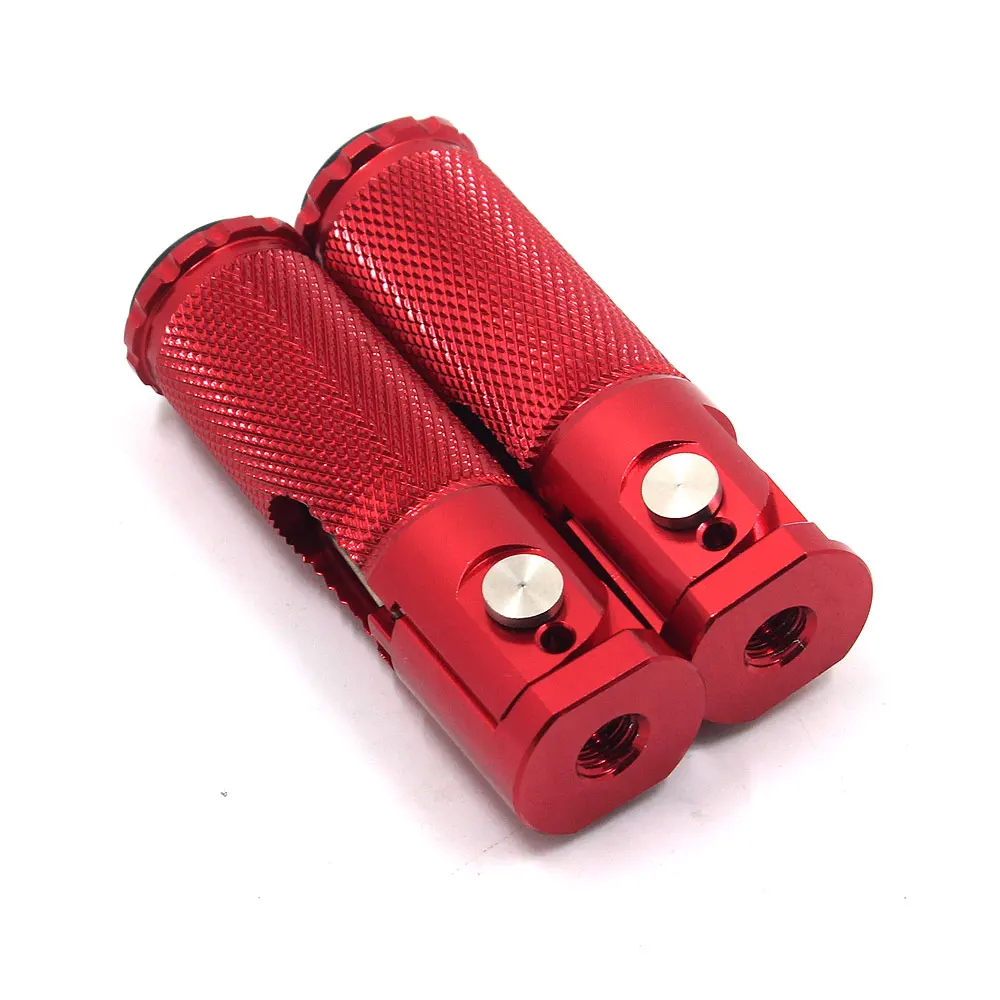 CNC Universal Motorrad Motorrad Klappfußrasten Hinten Set Rest Racing für BMW Honda Kawasaki Yamaha Suzuki – Detail 3