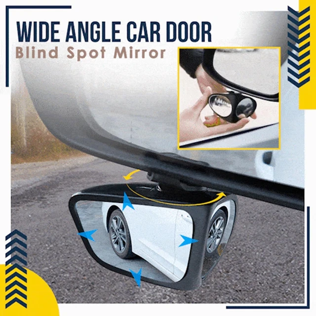 Miroir latéral de voiture multifonction 360 degrés, lunettes à