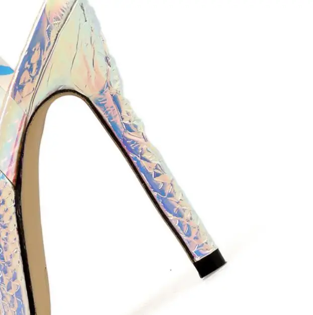 Г., пикантные женские босоножки на тонком каблуке модные яркие прозрачные женские босоножки с широко открытым носком женские свадебные туфли-лодочки, Размеры 35-40