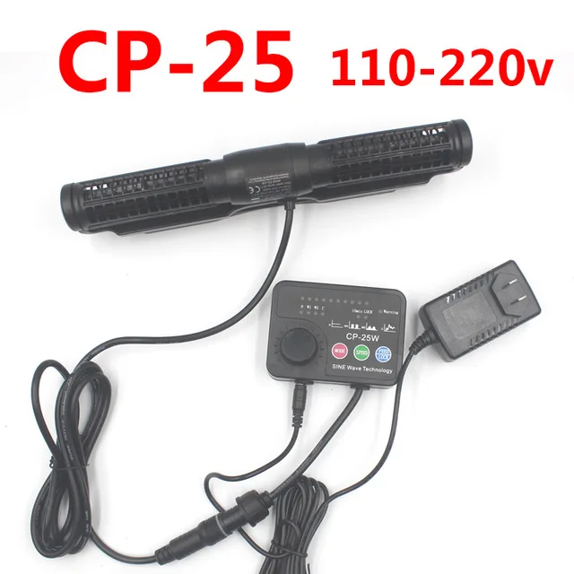 CP25 25w Jebao Wave Maker морской аквариум беспроводной мастер/Slave насос управления CP25 CP40 CP55 циркуляционный насос крест-поток волна насос - Цвет: CP25 25w