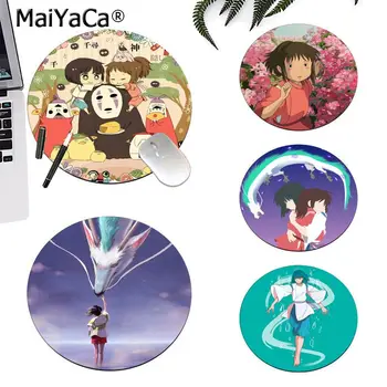 

Maiyaca Cool New Anime Spirited Away Totoro Computer Gaming round Mousemats gaming Mousepad Rug For PC Laptop Notebook