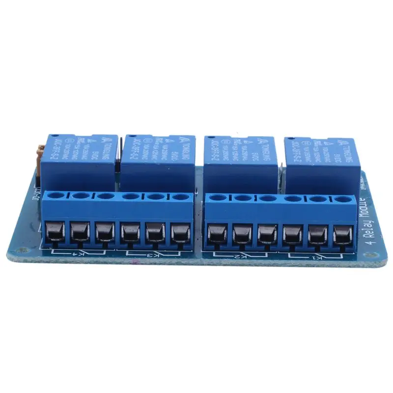 5V 4-канальный Релейный доска модульный оптрон Светодиодный модуль для Arduino PiC ARM AVR