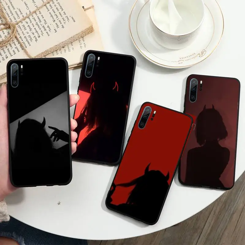 Сексуальный женский чехол с дьяволом для телефона Huawei P20 P30 P40 lite Pro P Smart 2019 Mate 10 20 Lite