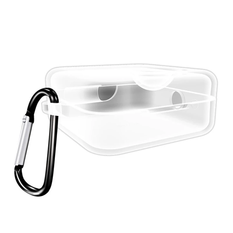 

Защитный чехол для гарнитуры для ничего не уха 1 Водонепроницаемый Чехол ударопрочный моющийся чехол с крючком силиконовый пылезащитный рукав 24 шара