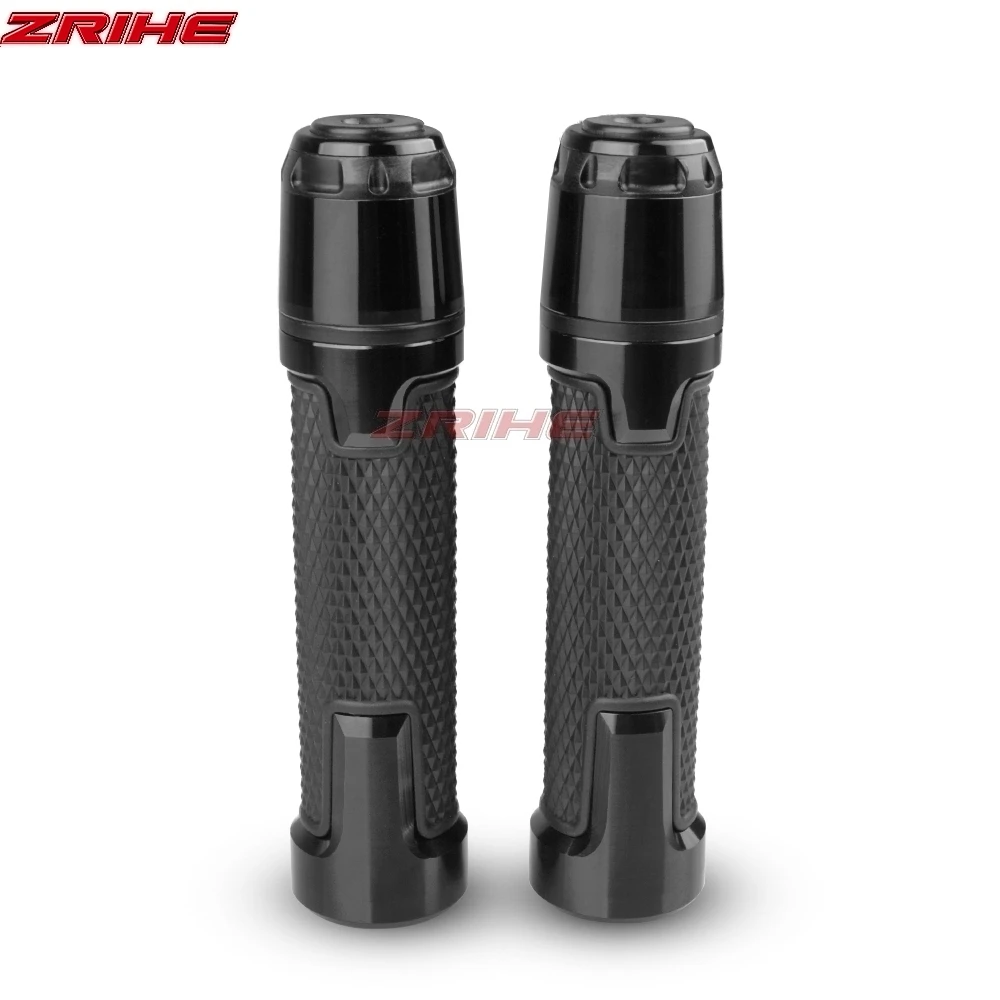 Мотоцикл Универсальный accessories7/" 22 мм мотоцикл рукоятка шапки/ручки для HONDA CBR1000RR SP/ABS VFR800 VFR800X - Цвет: black