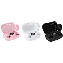 Bluetooth 5 0 Earphone Wireless LED Display TWS Stereo Sport Waterproof Stereo Earbuds Headset Headphone