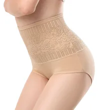 Женское Сексуальное белье жаккардовое хлопковое белье, трусы послеродовой утягивающие брюшные бедра талии бесшовные трусики