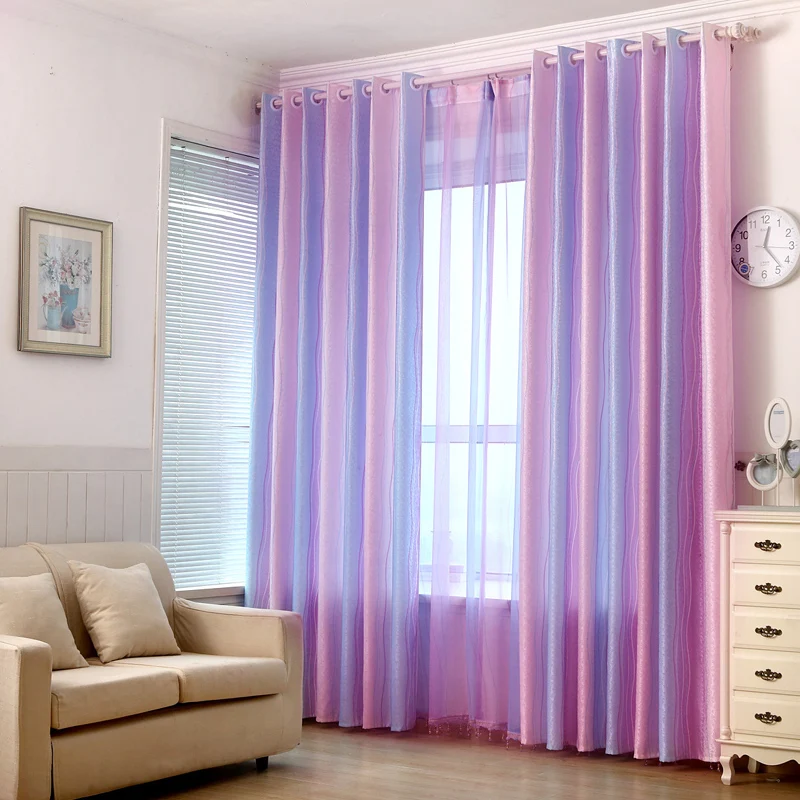 Современные Простые тканевые занавески для кухни прозрачные тюлевые детской