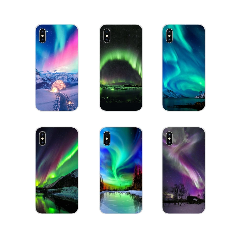Аксессуары чехлы для телефонов Samsung A10 A30 A40 A50 A60 A70 Galaxy S2 Note 2 3 Grand Core Prime Aurora Borealis |