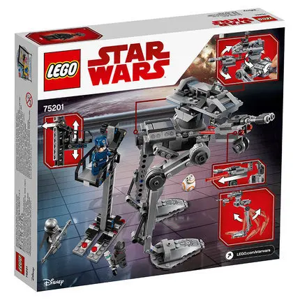 LEGO Star Wars Series 75201 Fir ST Order at-ST Mech Lego Inserted Building Blocks Toy