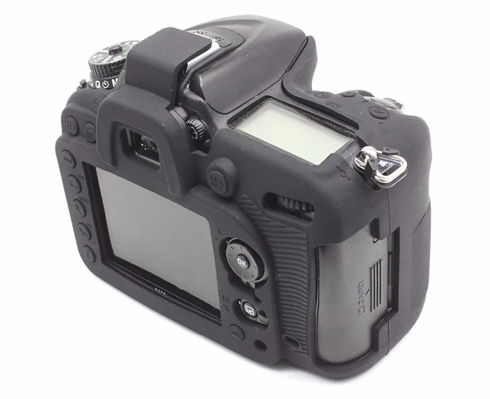 Защитный чехол для Nikon DSLR камеры D750 D5500 D7100 D7200 Мягкая силиконовая кожа брони Защита тела Защитная крышка