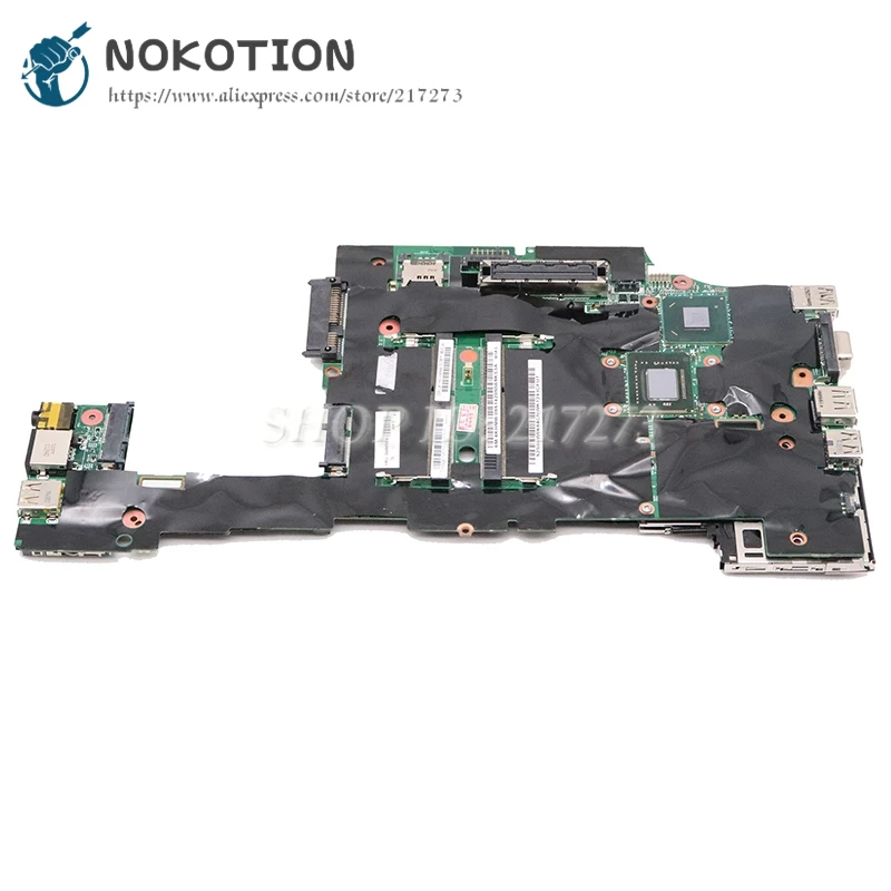NOKOTION для lenovo ThinkPad X220 Материнская плата ноутбука i7-2620M 2,70 ГГц HD 3000 04W3290 04w0684 материнская плата