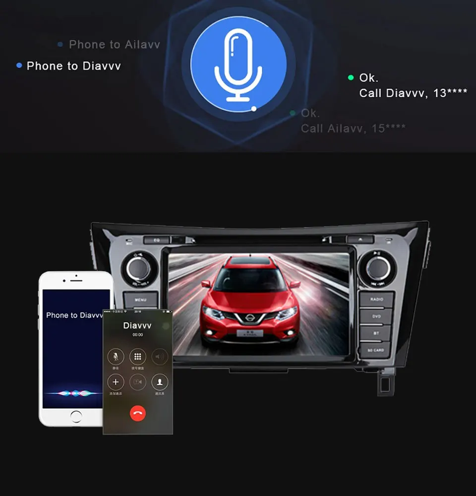 Portable GPS Navigation for Nissan Xtrail Qashqai Car Radio 2 Din 4K Video Player Retractable Touch Screen Autoradio Mirror Link