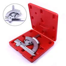 Универсальный конический транспортир 0-320 градусов точность угол измерительный прибор линейка инструмент деревообрабатывающий измерительный инструмент с Чехол