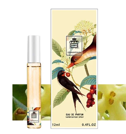 663 Osmanthus 12 мл Женский парфюмированный флакон стеклянный модный распылитель песочный ароматизатор антиперспирант дезодорант стойкий Цветочный Фруктовый парфюм - Цвет: 663 Osmanthus