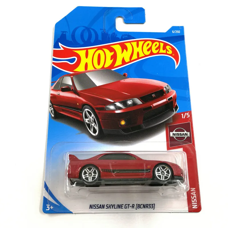 Hot Wheels 1: 64 Автомобиль NISSAN SKYLINE GTR(NISSAN 180SX Тип X)(NISSAN FAIRLADY Z) Коллекционное издание металлическая литая модель автомобилей