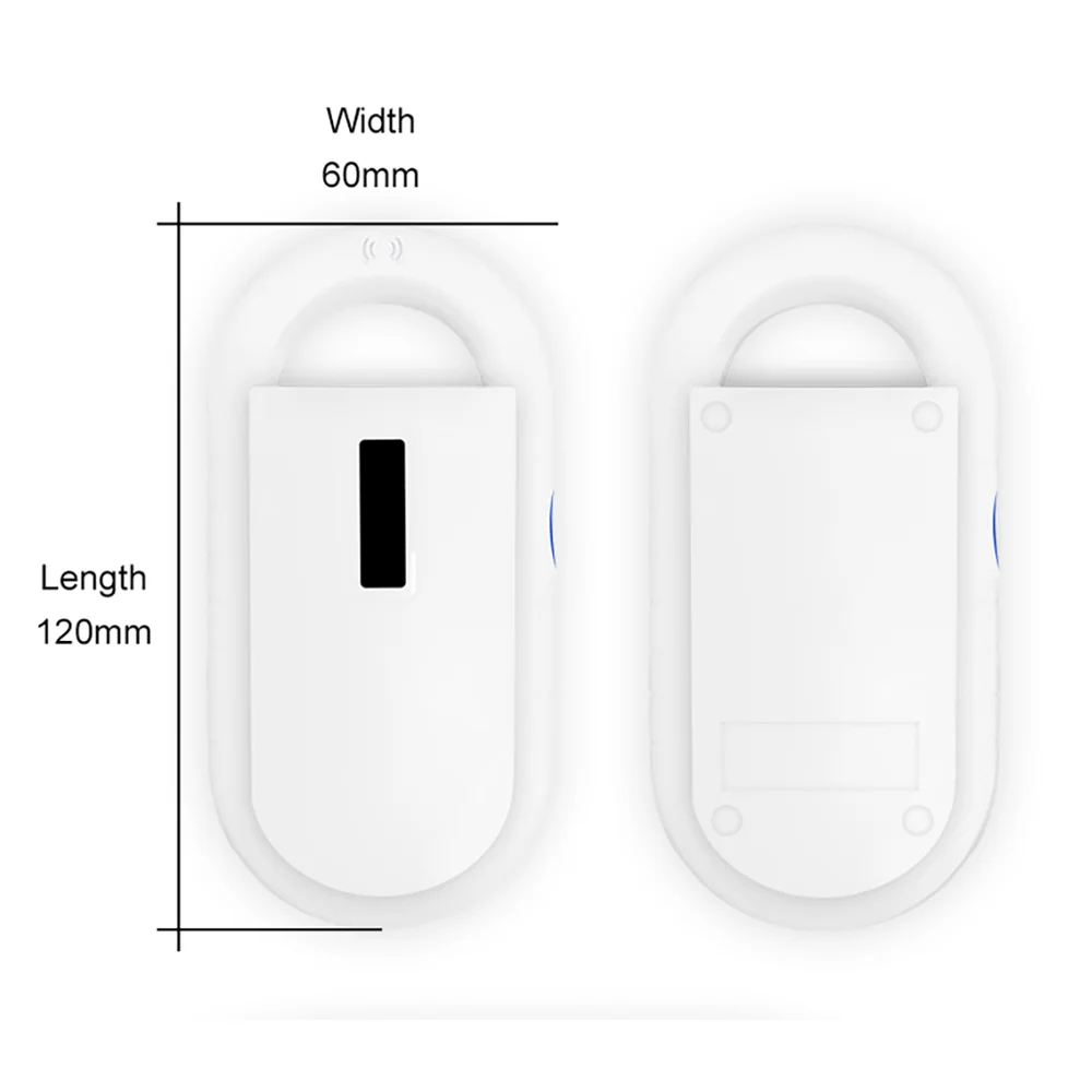 Pet Scanner Reader 134.2Khz Smart Chip Handheld ID Scanner ISO11784/5 Animal FDX-B/A Glass Tube Cat Dog Horse Tag Transponder