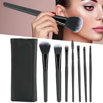 

7pcs Makeup Brushes Set Foundation Blush Powder Concealer Brushes with Storage Bag Makeup Tool Kit