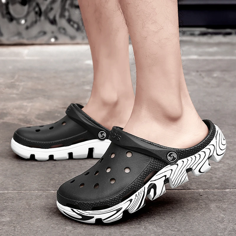 mens slip on beach shoes