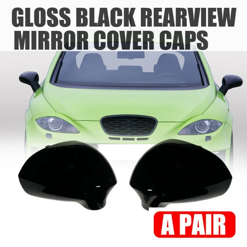 Car Side Mirror Cover Caps for Seat LEON 1P 6J EXEO 3R Door Wing