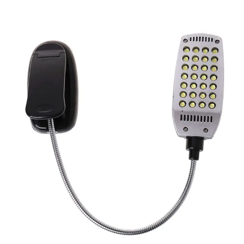 Clip-on Гибкая книга светильник с USB/Батарея Мощность 28 светодиодный ночной Светильник кровать лампа настольная лампа, лампа для чтения с затемнением, отлично подходит для путешествий