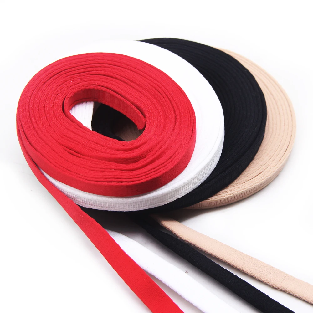 5yds/lot wide 10mm Underwire Repacement Bar Cover Band Ribbon Underwear Ring Binding Fabric Band DIY Supplies Accessory